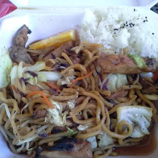 Chicken Noodle Plate