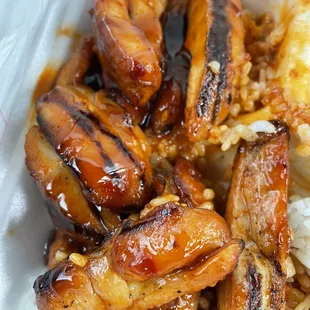 Spicy chicken teriyaki