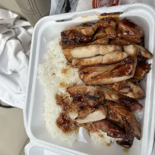 Chicken Teriyaki plate