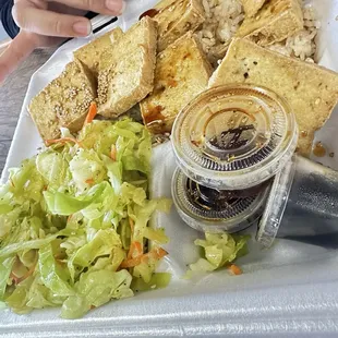 Tofu plate