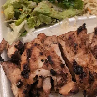 Teriyaki chicken plate