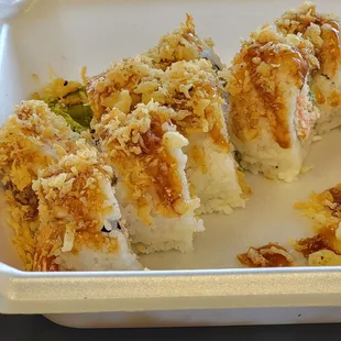 Shrimp tempura roll