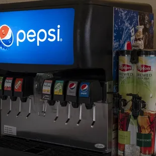a pepsi vending machine