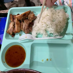 Kids teriyaki chicken