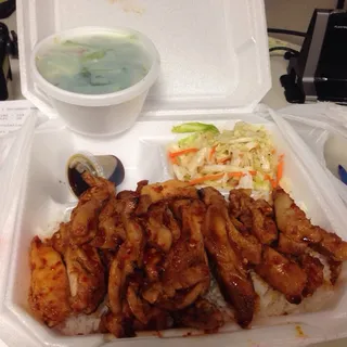 5. Thai Chicken Plate