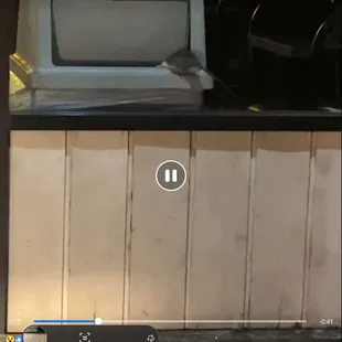 a microwave and a microwave oven