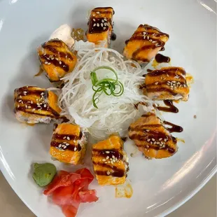 a plate of food