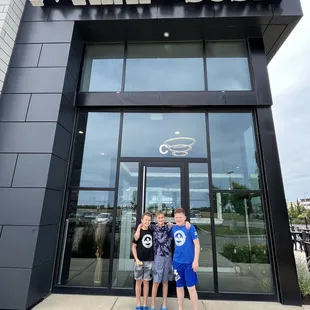 Went there with two friends