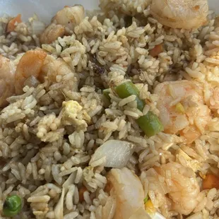 Shrimp fried rice