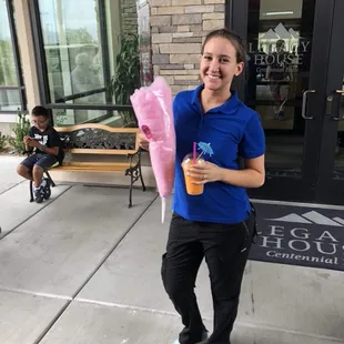 Gourmet strawberry cheesecake