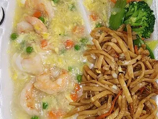 Blue Bamboo Chinese Wok