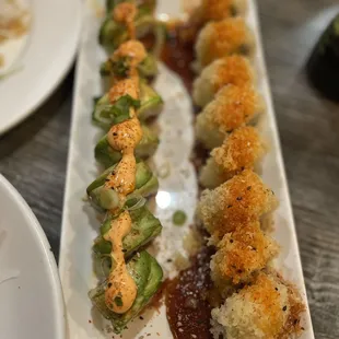 Nine One One Special Roll &amp; Extreme Crunchy Special Roll