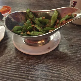 Garlic Edamame