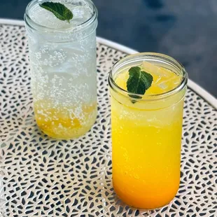 Yuzu Sparkling and Mango Tango
