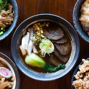 ramen and noodles, food