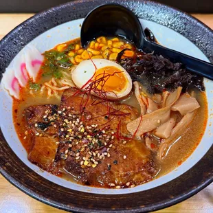 Spicy tonkotsu