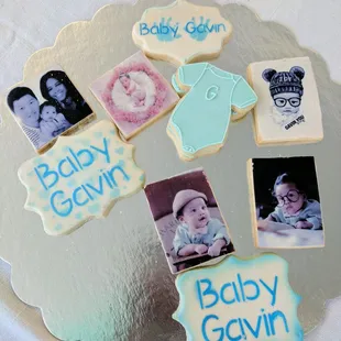 baby shower cookies