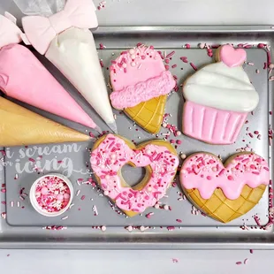 Custom Decorates Cookies for any Occasion- We also offer classes!