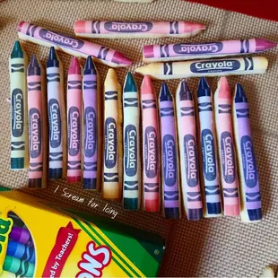 100% EDIBLE COOKIE CRAYONS!