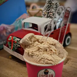 Kinder chocolate gelato