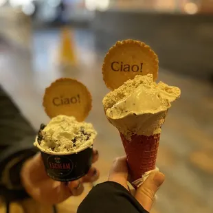 Cookies &amp; cream + Biscoff
