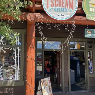 Outside of the store