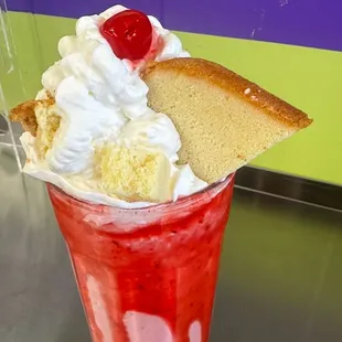 Strawberry Shortcake Milkshake