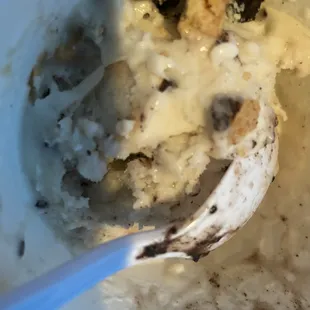 1/2 gone oat milk chocolate-chip!