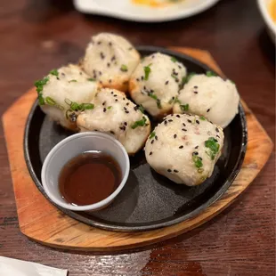 Pan-fried Pork Bun ($11.25) @chelchomps on ig