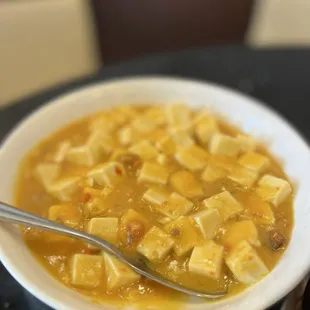 Their special - crab butter with soft tofu .. so good