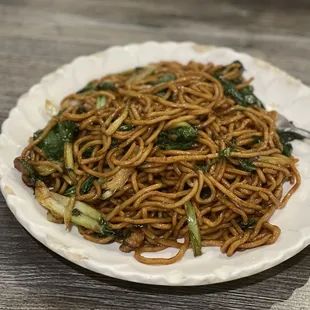 Shanghai Noodles~ These noodles were amazing, salty and savory just how they should be!