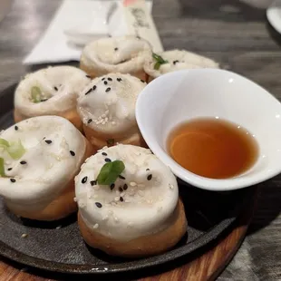 Pan fried pork xlb