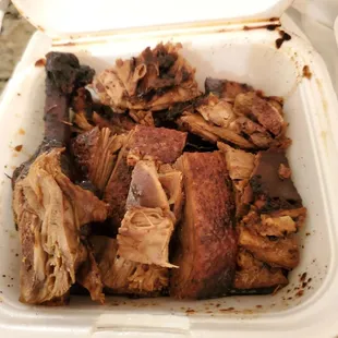 Braised duck
