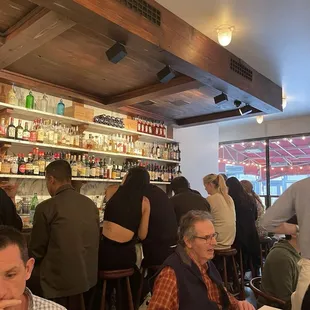 Very small, crammed space