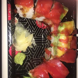 Red dragon roll