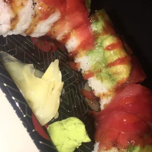 Red dragon roll
