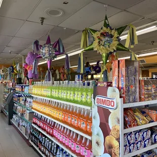 Mexican sodas, treats and basic needs convenience