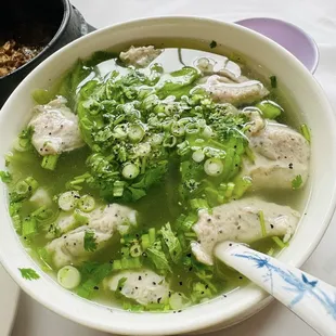 Bitter melon and snakehead soup