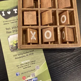 They offer games too!