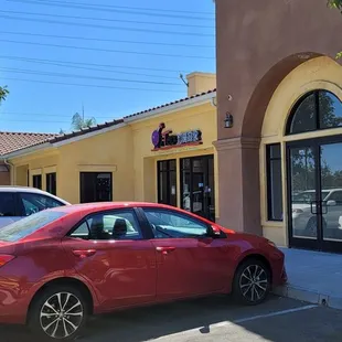 Front of the Restaurant.