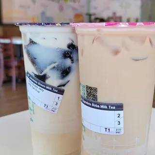 B3. Milk Tea with Grass Jelly