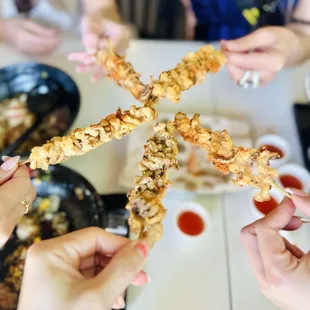 Squid appetizer