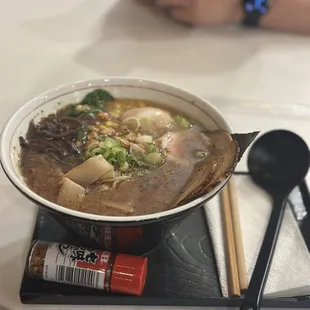 Black Garlic Ramen