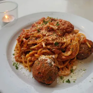 Spaghetti with Meatballs Pasta