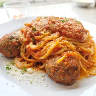Spaghetti with Meatballs Pasta