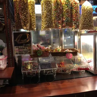 Popcorn &amp; candies