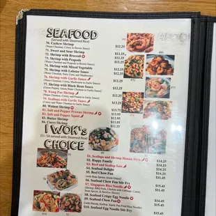 Menu page 5