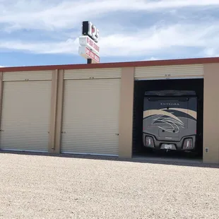 Extra tall units for RV's, vehicles, trailers or boats.