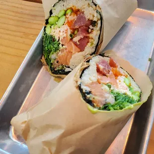 Sushi burrito