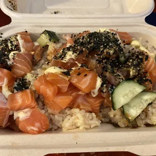 Yummy Poke on July 29 2022, staff as always was great to interact with.